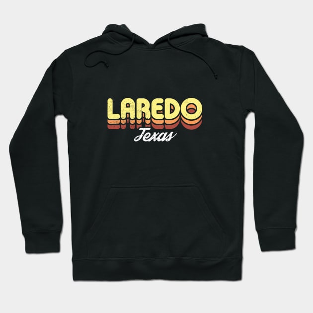 Retro Laredo Texas Hoodie by rojakdesigns